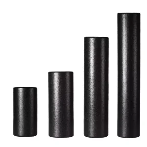 High Density Round Solid 90cm Black EPP Yoga Foam Roller for Physical Therapy Exercise