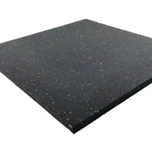 High-Density Rubber Commercial Gym Flooring for Weight Rooms and Training Areas