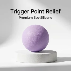 High-Density Rubber Deep Tissue Massage Ball for Foot and Muscle Relaxation