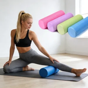 High Density Small Dot Foam Roller Sets for Yoga, Exercise, and Massage