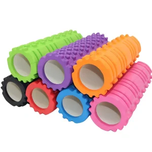 High-Density Soft Grid EVA Hollow Foam Roller 30*10cm for Fitness, Yoga and Muscle Massage