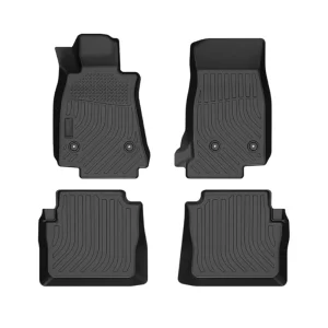 High Density TPE Waterproof Eco Friendly 18mm Thick Cadillac CT5 Automotive Floor Mats Reinforced Edge Guard System Full Season