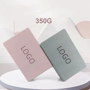 High Density Yoga Brick 350g Custom Logo Durable Anti-slip Rourd Edges EVA Foam Blocks 3″x6″x9″ For Pilates Fitness Gym Dance