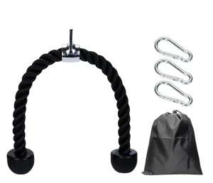 High-Durability Anti-Fray Non-Slip Tricep Rope for Garage Gym