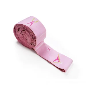 High Elasticity Anti-Slip Yoga Stretch Band Jacquard Custom Logo Color Factory Direct Tension Strap