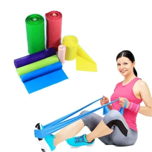 High Elasticity Latex Resistance Band Roll for Stretching and Exercise