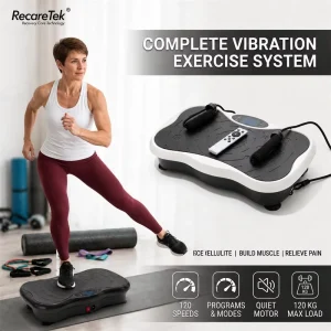 High-Frequency Pivotal Vibration Plate Exercise Machine