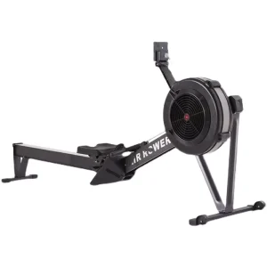High Quality 200kg Capacity Gym Rowing Machine 2-Row Home Air Rower with Monitor