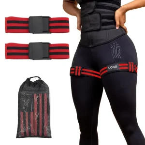 High Quality Blood Flow Restriction Loop Bands for Arm and Leg Muscle Fitness for Weight Lifting and Occlusion Training