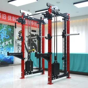 High Quality Body Building Strength Training Commercial Gym Fitness Equipment Smith Squat Rack Machine Multi Power Rack