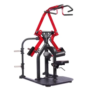 High Quality Bodybuilding Strength Equipment Commercial Gym Fitness Equipment Plate Loaded Machine High Pull Back Trainer