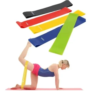 High Quality Custom Elastic Resistance Bands for Gym Workout Exercise Premium Fitness Gift Sets for Yoga Promotional