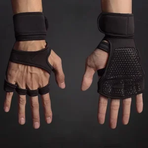 High Quality Custom Logo Protection Palm Fitness Gloves Weight Lifting Cross Training Sports Gloves Racing Gloves