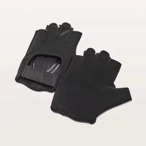 High Quality Custom Logo Protection Palm Fitness Weight Lifting Grip Polyester Gym Gloves for Women