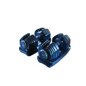 High Quality Dumbbell Set with Chrome Handles for Durable and Quiet Home Gym Workouts