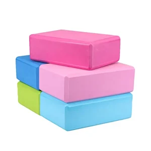 High Quality EVA Yoga Block Custom Logo Printed Yoga Brick Eco Friendly Gym Yoga Blocks