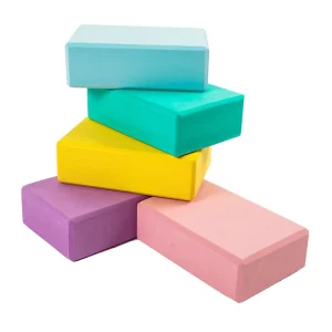 High Quality EVA Yoga Block Eco Friendly Non Slip Blue Large Pilates High Density