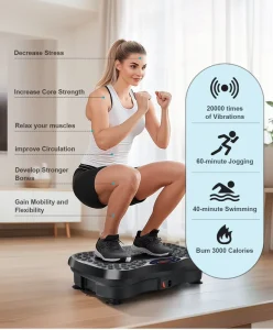 High Quality Multifunctional Fat Shedding Machine Slim Vibration Platform Exercise Machines Loss Weight Vibration Machine
