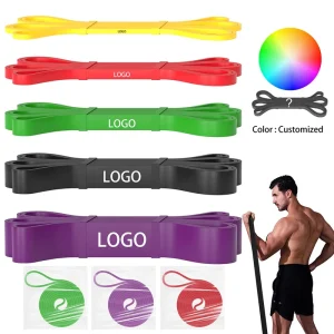 High Quality Non Slip Latex Fitness Workout Bands Power Resistance Pull Up Bands Exercise Bands