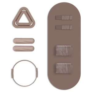 High Quality Oval PU Rubber Yoga Mat Set with Custom Logo
