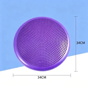 High-Quality PVC Pilates Yoga Balance Mat for Fitness Exercise Core Strength Beginner Training