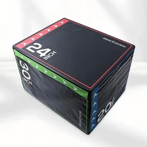 High-Rebound Plyometric Jump Box for Explosive Strength Training