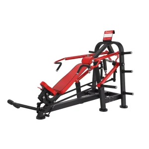 High Row Plate-Loaded Lat Pulldown Trainer, Steel, Foldable, for Home Use