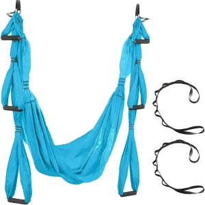 High-Strength Aerial Yoga Hammock for Home Door Hanging, Flexibility, Leg Stretching and Backbend Training