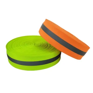 High Tenacity 50mm Reflective Webbing High Intensity Ribbon for Industrial Fall Protection and Safety Harness