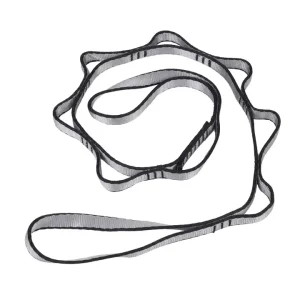 High-Tenacity Polyester Yoga Strap for Balance Training and Outdoor Sling Use