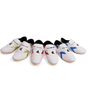High-Top Lightweight Breathable Durable Anti-Slip Training Taekwondo Shoes, Unisex