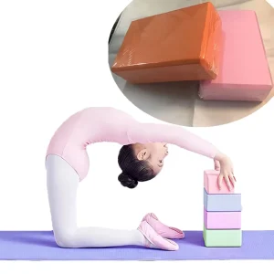 High density EVA Solid Color Fitness assist Yoga Blocks Yoga Fitness Accessories for Adults Children Dance