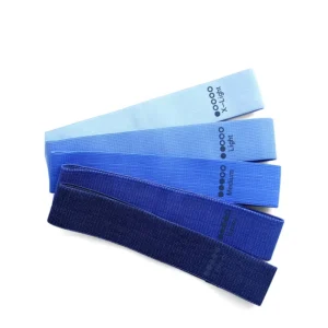 Hip Circle Loop Exercise Band with Non-Slip Grip Polyester Fabric for Leg Workouts and Resistance Training