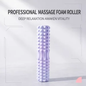 Hollow EVA Foam Roller for Deep Tissue Massage, Myofascial Release, Pilates, and Stretching