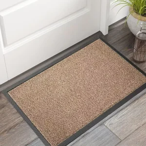 Home Entrance Anti-Slip Wear-Resistant Indoor Rubber Door Mat for Dust Removal