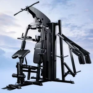 Home Exercise Machine Multi-Function Home Gym Fitness Equipment Three Station Home Gym with Squat Machine