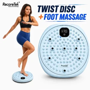 Home Exercise Waist Twister Disc Blue and Black