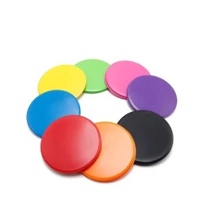 Home Fitness Equipment Dual-Sided Gliding Discs Abdominal Core Sliders Exercise Workout Kit