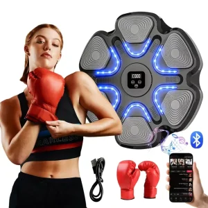 Home Fitness Wall Mounted Smart Music Boxing Machine Boxing Target with Bluetooth