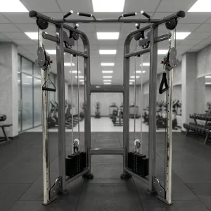 Home Gym Cable Crossover Machine Dual Adjustable Pulley Functional Trainer 3mm Steel Tube Heavy Duty for Club or Hotel CE ISO OEM