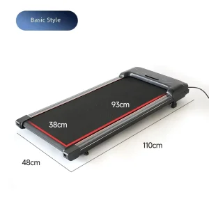 Home Gym Cardio Fitness Equipment Electric Treadmill Machine 0.65HP Peak Power Walking Pad for Indoor Exercise