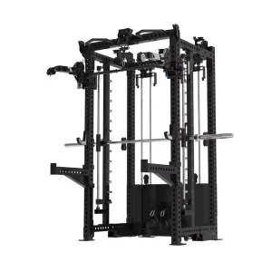 Home Gym Equipment Multi Functional Trainer Power Rack Smith Rack Cable Crossover Squat Rack Smith Machine with Tornado Arms