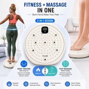 Home Gym Exercise Plastic Step Exercise Machine Waist Twisting Disc Home Gym Equipment Body Exercise Twister Foot Acupressure