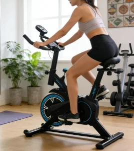 Home Gym Exercise Spinning Bike Magnetic Brake System Belt Drive Indoor Mini Machine 3kg