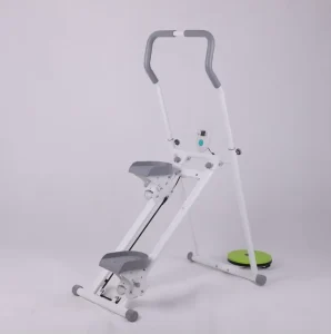 Home Gym Exercise Stair Stepper Vertical Machine Mountain Climbing With Twist Waist Disk