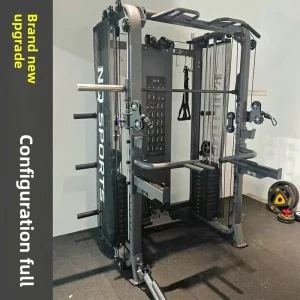 Home Gym Fitness Strength Multi-Functional Smith Machine Integrated Training Equipment Set