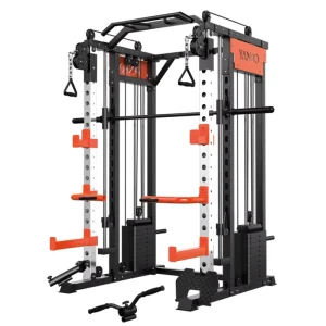 Home Gym Multi-Function Smith Machine Power Cage with Gantry and Squat Rack