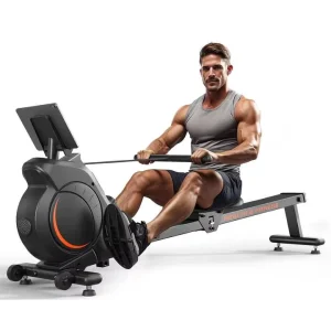 Home Gym Multi-Functional Air Resistance Water Rower Trainer
