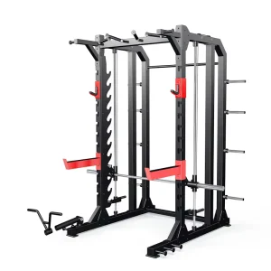Home Gym Multi Functional Sports Equipment Power Rack Smith Machine on a Multi Function Station