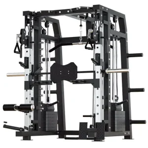 Home Gym Multi function Station Squat Rack Strength Training Equipment Smith Machine for Home User
